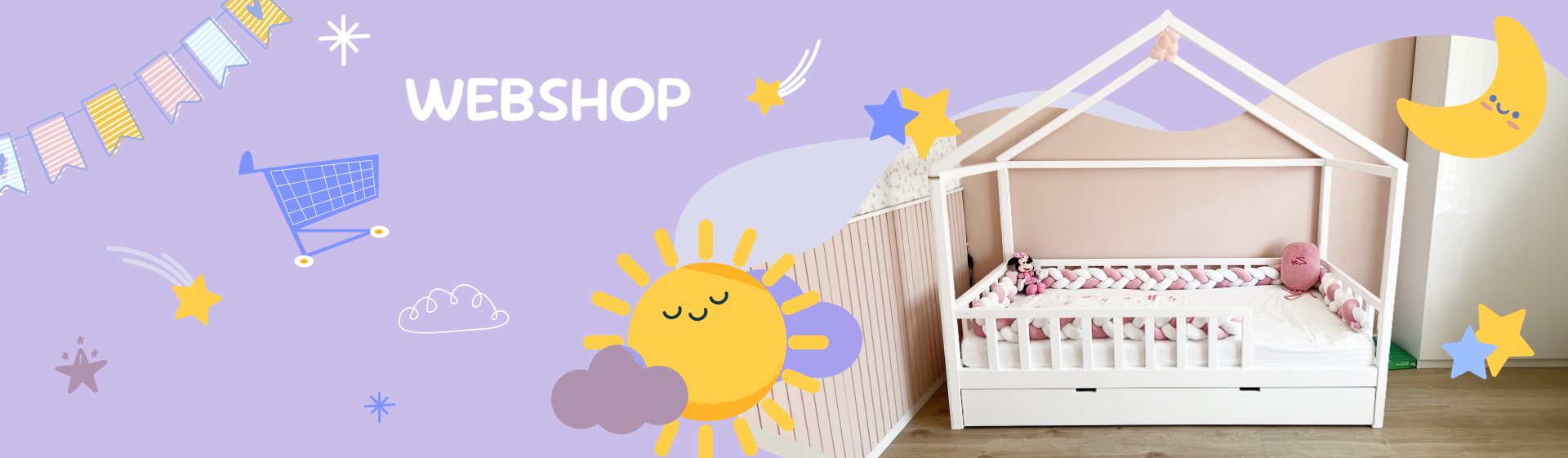 A házikó ágyak a gyerekszoba legkedvesebb kuckói